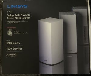 Crazy-   LINKSYS  Wi-Fi Systems :  Wi-Fi 5  and  Wi-Fi 6  