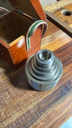 Metric Stackable Precision Measuring Weights, 16 Kg Total