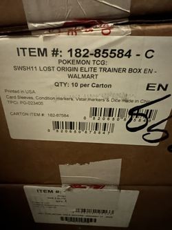 Pokemon Lost Origin ETB Case 