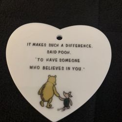 Teacher Appreciation Winnie The Pooh And Piglet Acrylic Ornament 2 Available 