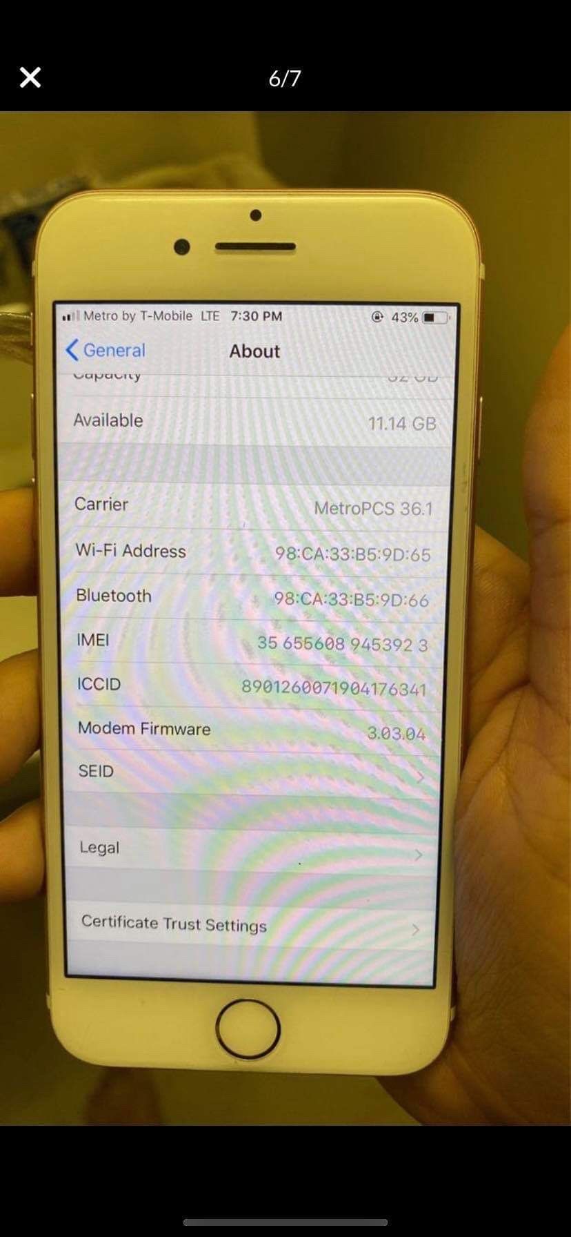 iPhone 7! Great condition!!