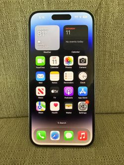 Unlocked iPhone 14 Pro Silver