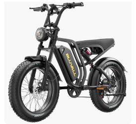 New*Bluvall 20 inch Fat Tire Electric Bike R720*48v*1000w
