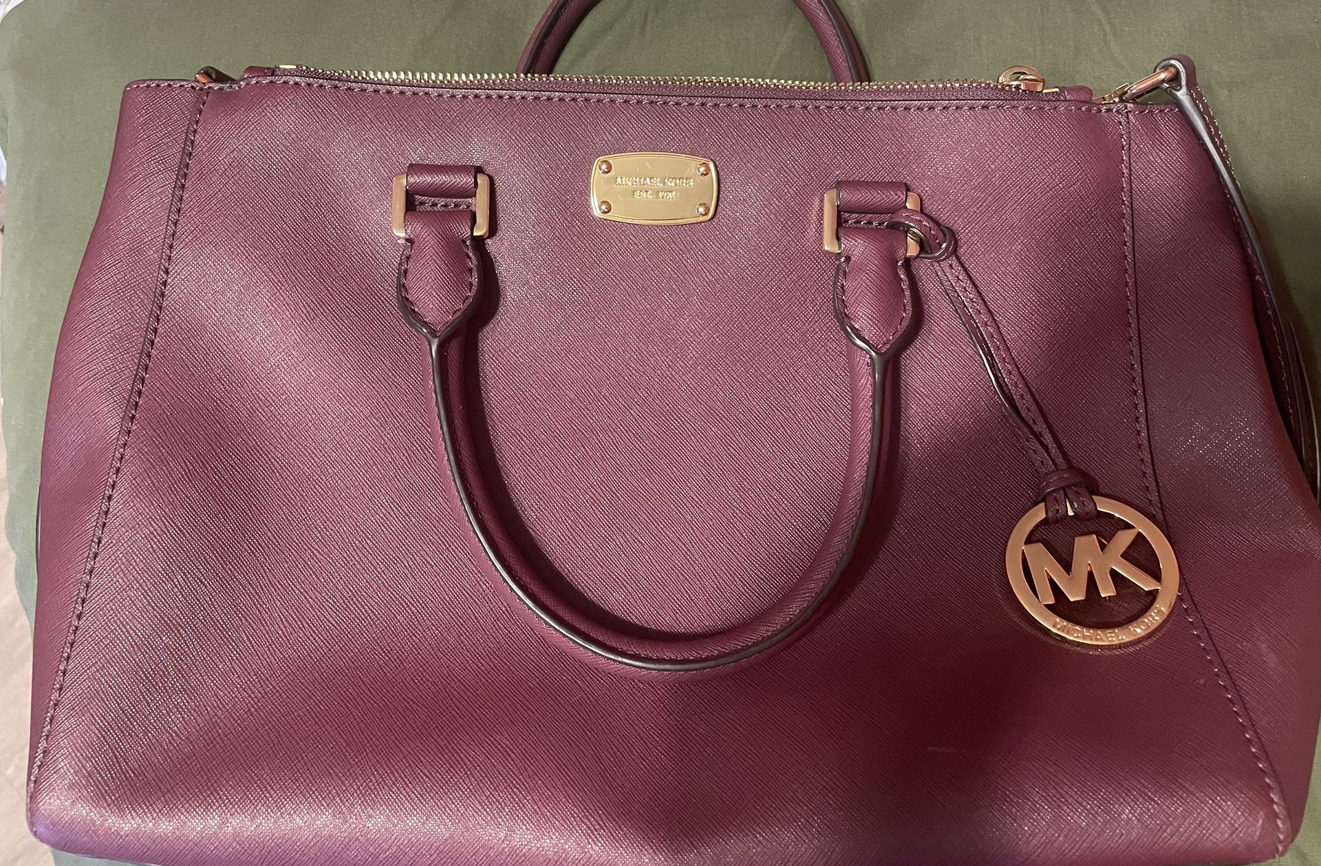 MK Maroon Purse