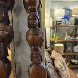 Vintage Wooden Fork Spoon