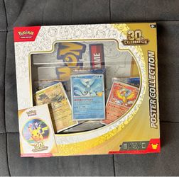 Pokémon 30th Celebration Poster Collection – Brand New Sealed
