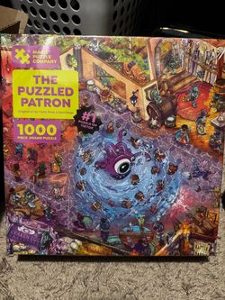 The Puzzled Patron • 1000-Piece Jigsaw Puzzle from The Magic Puzzle Company • Series Three