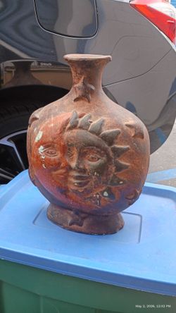 Large pottery vase