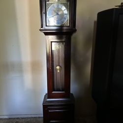 Tempus Fugit Grandfather Clock 
