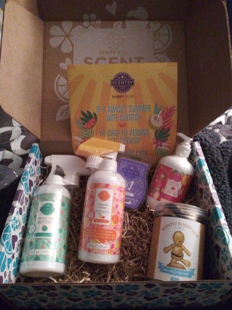 Scentsy June 2022 Whiff Box