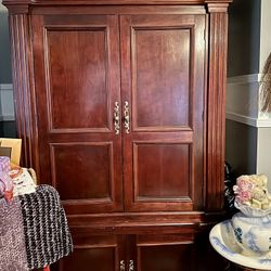 Cherry Oak Armoire