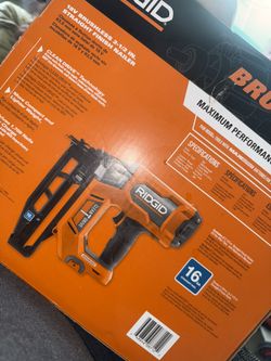 Rigid 16Gauge Finish nailer