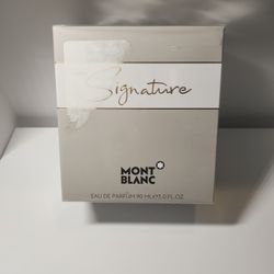 Mont Blanc Signature 3.0 oz 90 ml EDP.