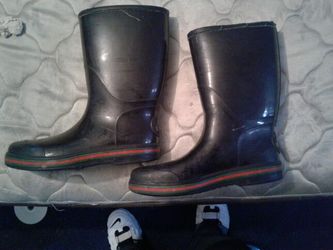 Gucci Rain Boots 7/10 Condition