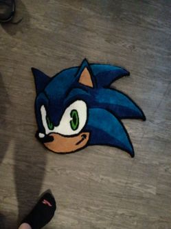 Sonic the Hedgehog Character Rug