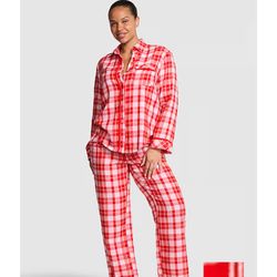 Pink Christmas Pajama Set