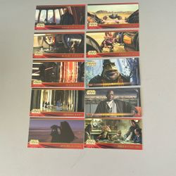 1999 Star Wars Episode I (10 Cards) 