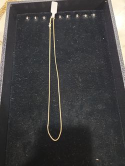 14K Gold Franco Necklace
