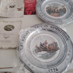 Pewter Plates