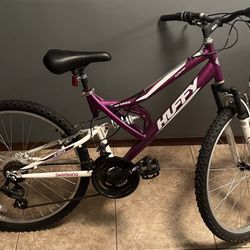 Huffy Trail Runner 18-Speed Full Suspension Mountain Bike - Good Condition