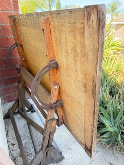 Antique foldble desk.