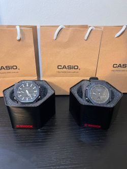 2 Casio G-Shock GA2100 All Black