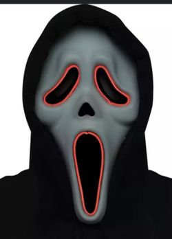 Ghost Face Light Up *Mask ONLY *