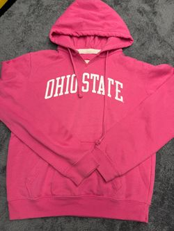 REDSHIRT Ohio State Pink Buckeyes Hoodie, Size Women’s Small!