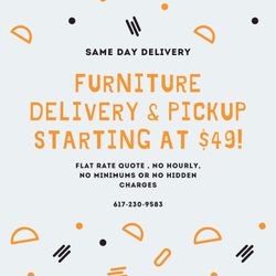 Couch / Sectional / Leather / Washer / Dryer / Fridge Delivery