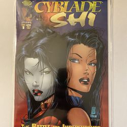 Cyblade Shi #1 Comic The Battle For Independents 1st Appearance Witchblade (NM)