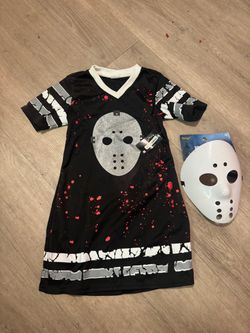 Jason Voorhees Halloween Costume with Mask