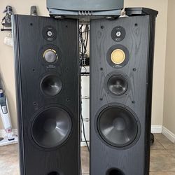 Vintage infinity kappa 8.1 series ll & kenwood amp & tuner