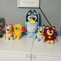Bluey Plushies