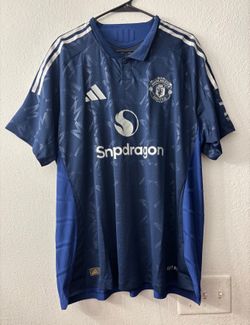 ADIDAS MANCHESTER UNITED FC 24/25 AUTHENTIC AWAY JERSEY SIZE 2XL