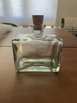 Glass Bottle With Cork