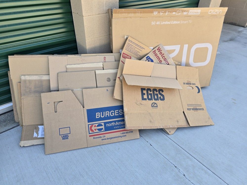Used Various Size Good Boxes