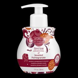 Jeweled Pomegranate Hand Soap By Scentsy

Shimmering pomegranate sparkles with sugared mandarin and a twinkle of cinnamon