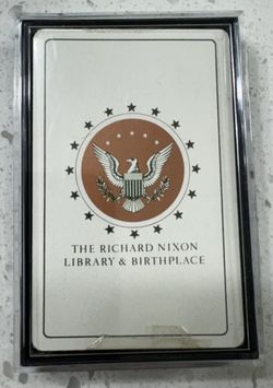 Richard Nixon Library Original Playing Card Set 