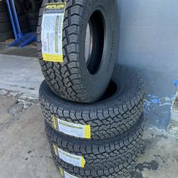 285/70/17 New Set Of AT Tires Installed