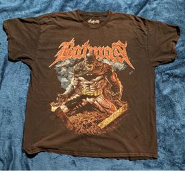 Batman Heavy Metal Graphic T-Shirt