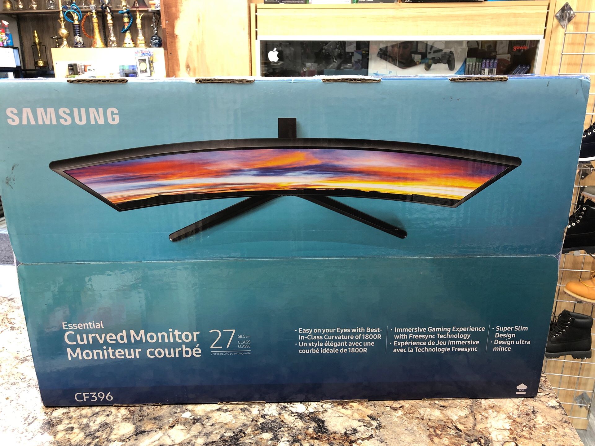 Samsung curved monitor