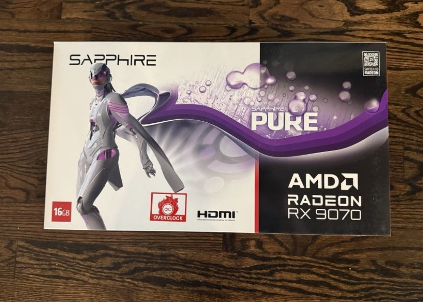 SAPPHIRE Radeon 9070 ATX