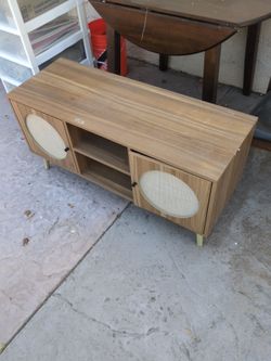 Tv stand where media console?