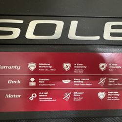 SOLE treadmill