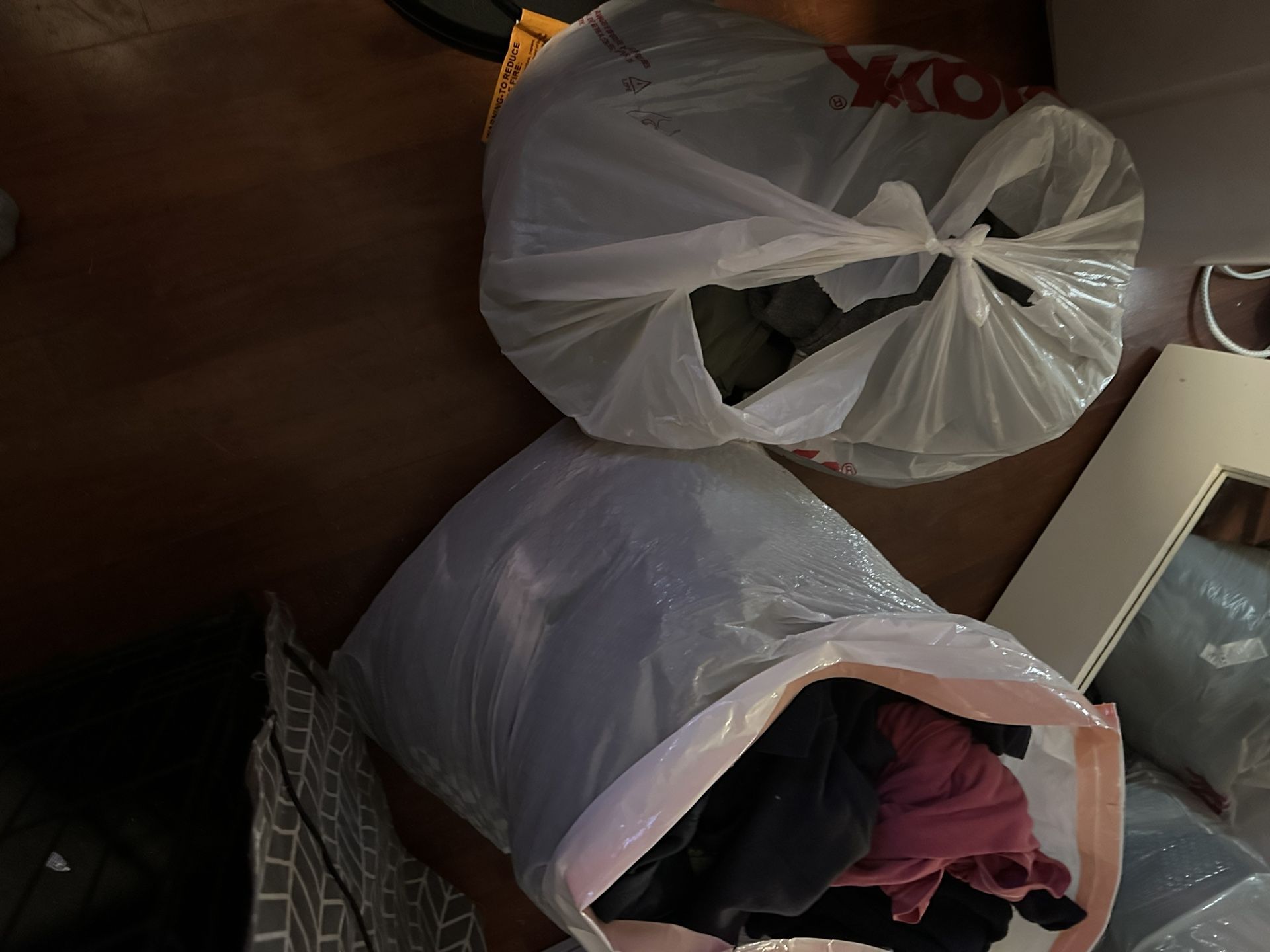 2 Bags Of Cloths