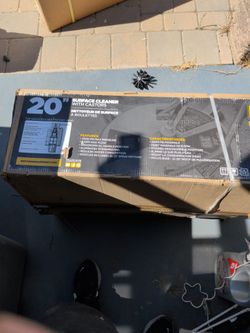 20 inch wirl a way surface cleaner (new)