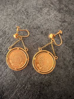 Gold Earrings