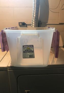 15 gallon storage crate