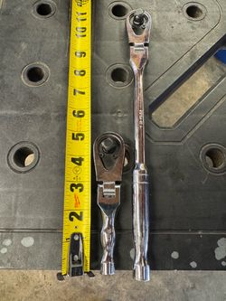 Gearwrench Flex-Head Ratchet Wrenches Set of 2