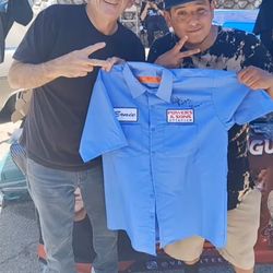 SIGNED BUTTON UP 
